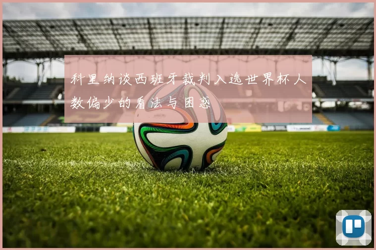 科里纳谈西班牙裁判入选世界杯人数偏少的看法与困惑